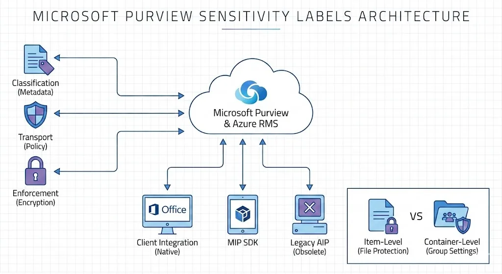 Microsoft Purview Sensitivity Labels Architecture