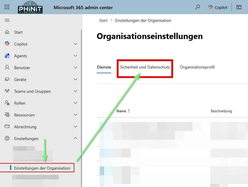 Sicherheit und Datenschutz