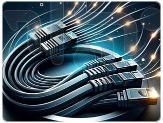 Glasfaserkabel und Steckertypen