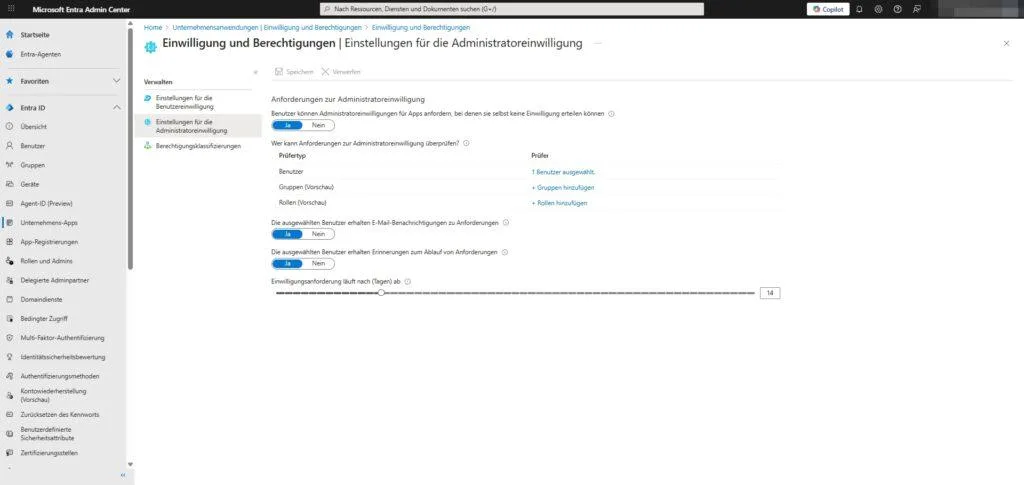 Administratoreinwilligung