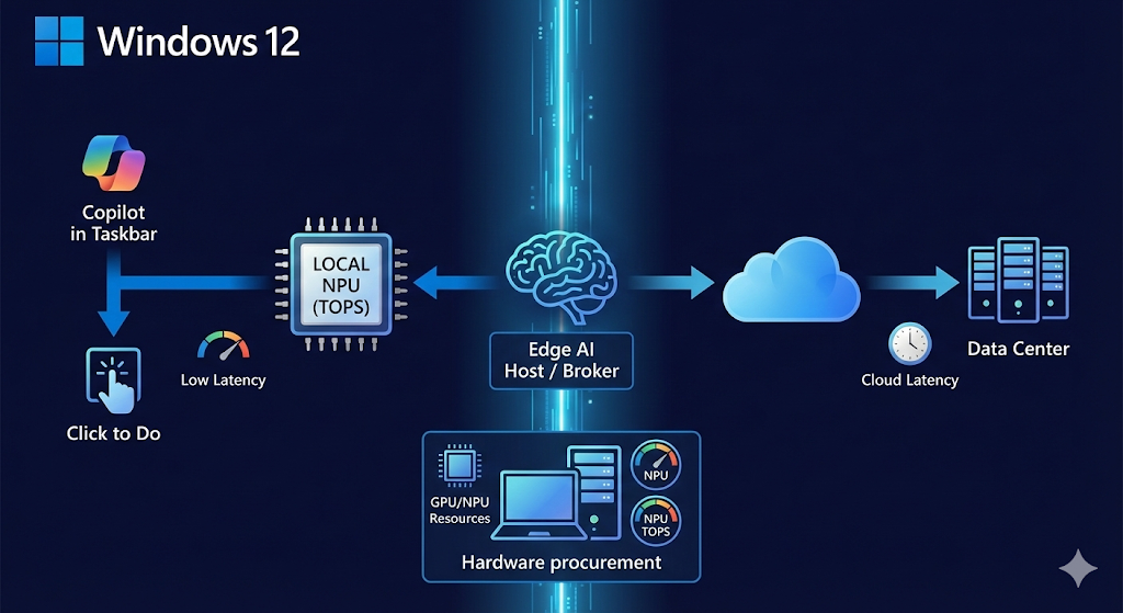 Windows 12 architecture diagram showing the
