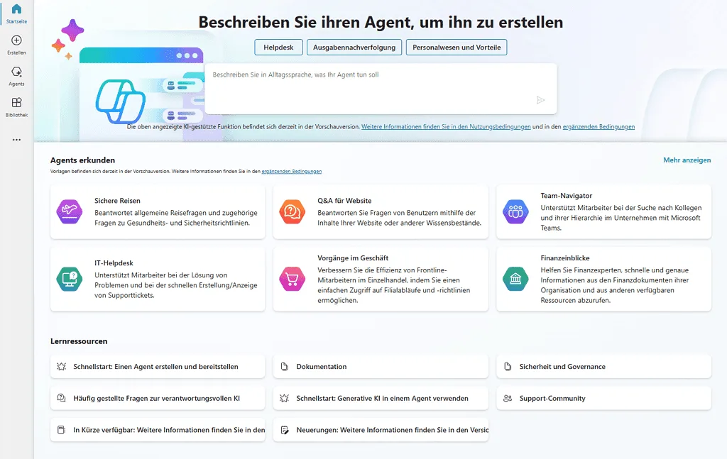 Power Virtual Agents