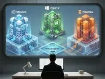 Vergleich | VMware, Hyper-V und Proxmox