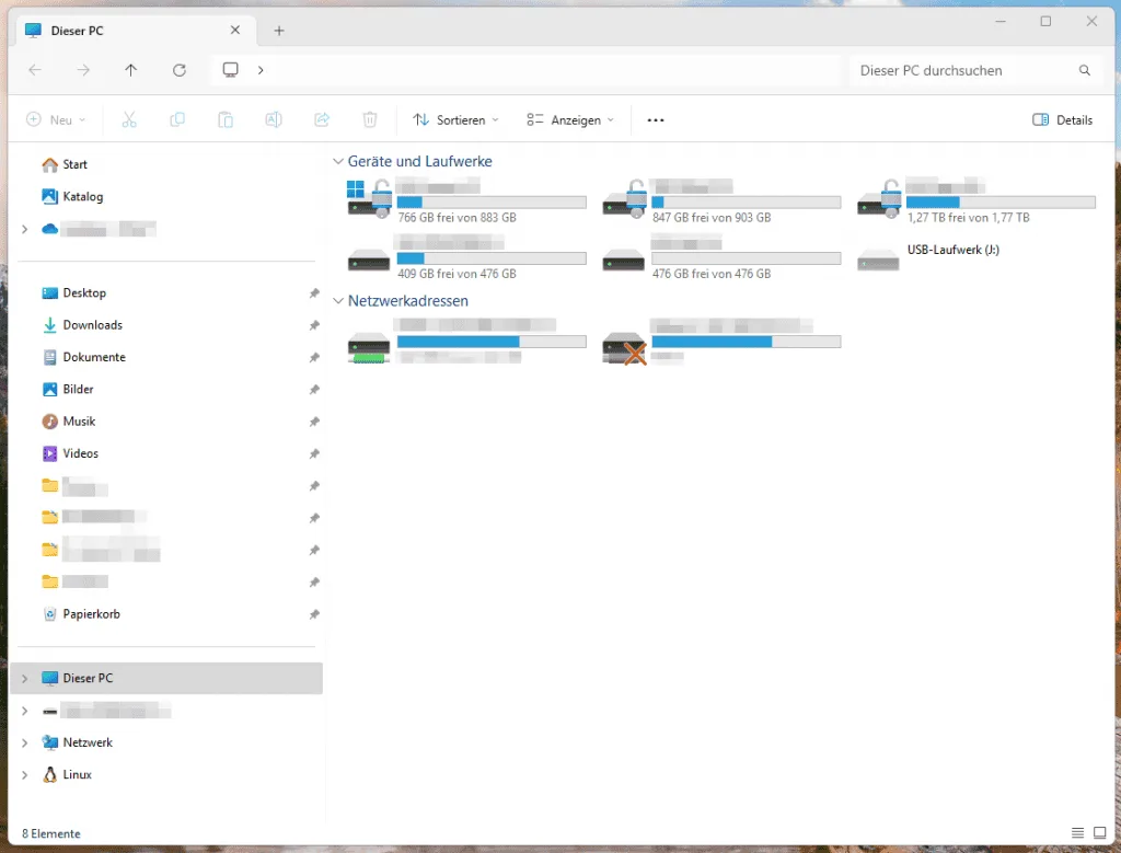 Datei-Explorer von Windows 11