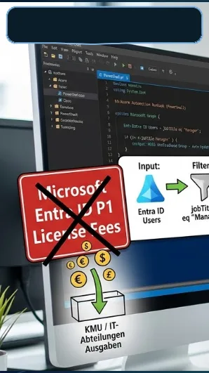 Dynamische M365 Gruppen ohne Entra P1