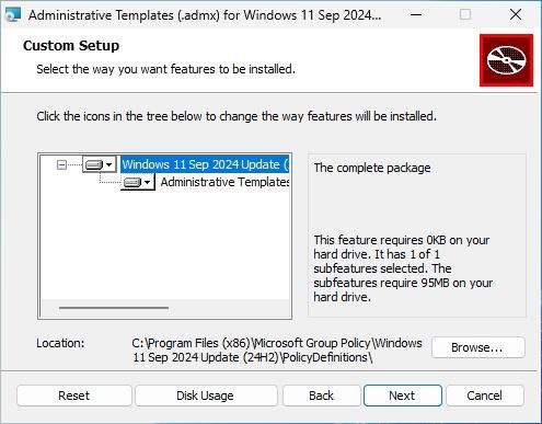 ADMX-Template Install