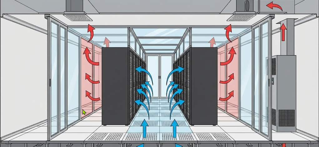 Security and environment in the server room 10 grafik 3