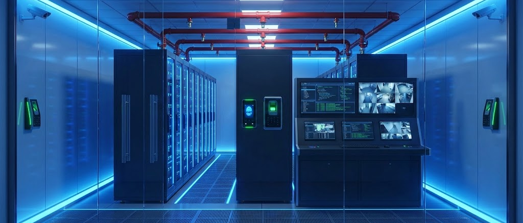 Security and environment in the server room 7 grafik