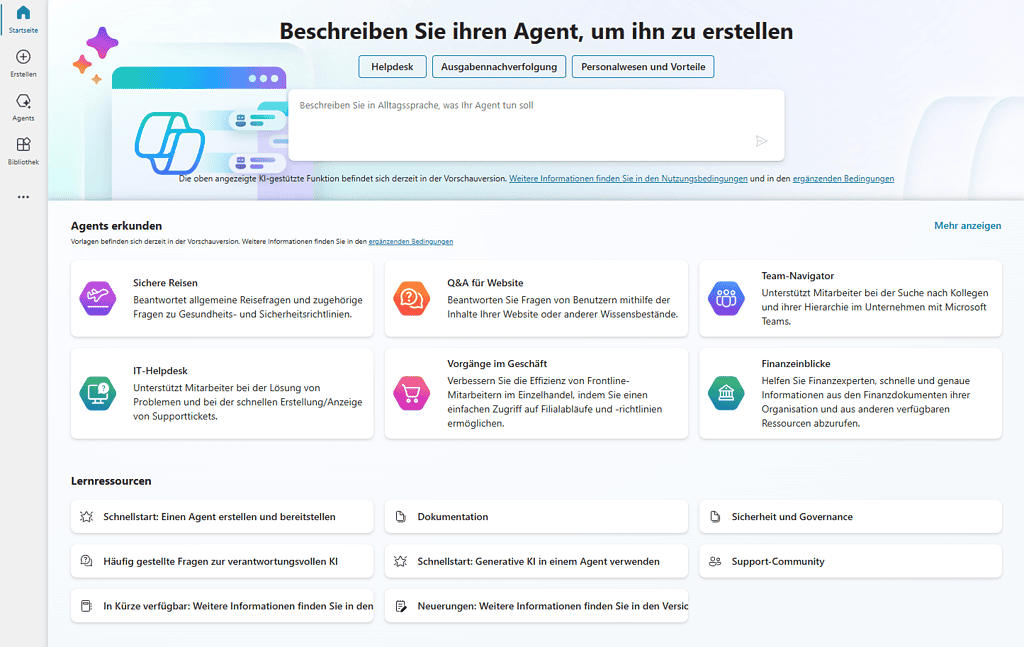 Microsofts Core AI Plattform und Tools 5 Power Virtual Agents