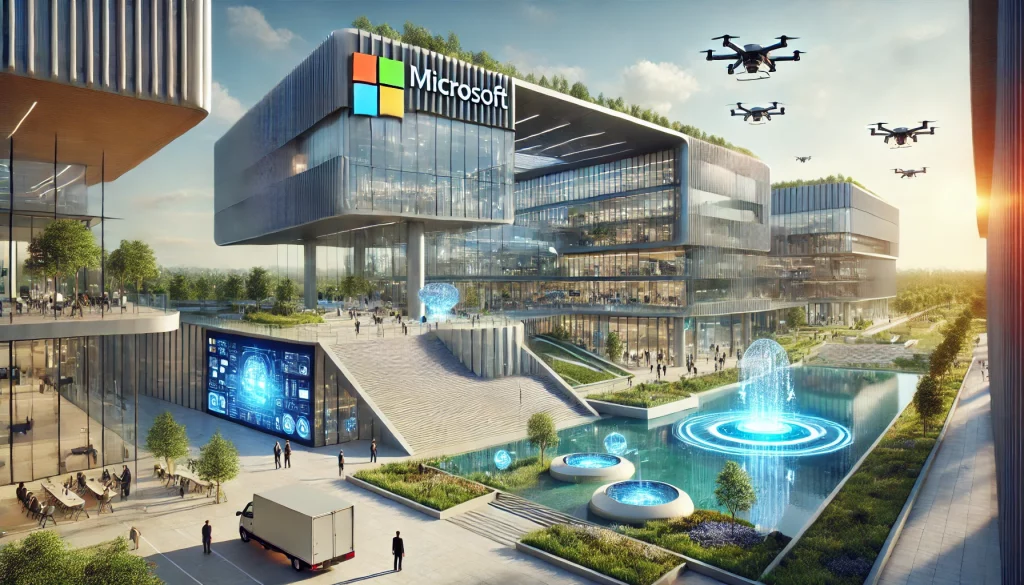 Microsofts Core AI Plattform und Tools 2 Microsoft building designed for the future V2