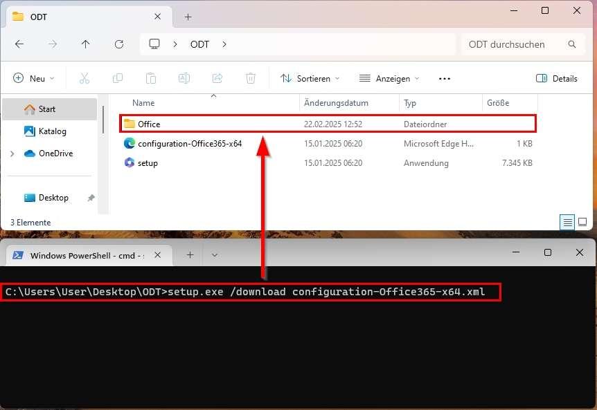 MS OFFICE | Konfiguration & Rollout 9 Office Bereitstellungstool RUNDOWNLOAD2