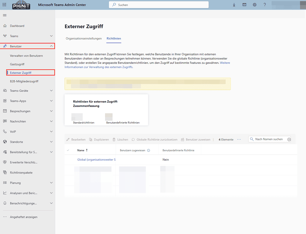 Microsoft Teams Gastzugriff