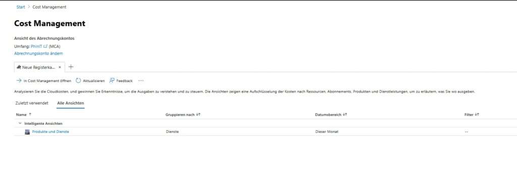 Privacy in Microsoft Copilot 43 Abrechnung und Nutzung Cost Management