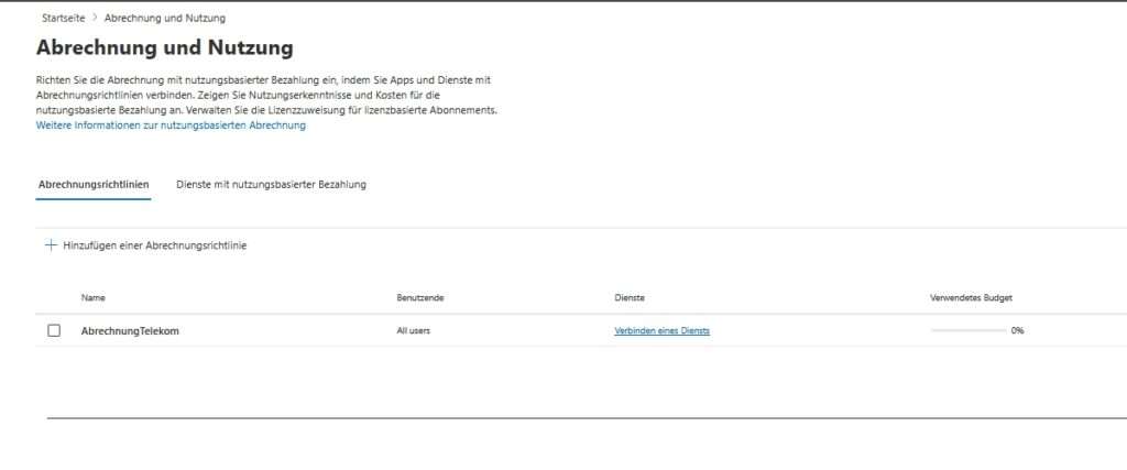 Privacy in Microsoft Copilot 46 Abrechnung und Nutzung Uebersicht Verbrauch