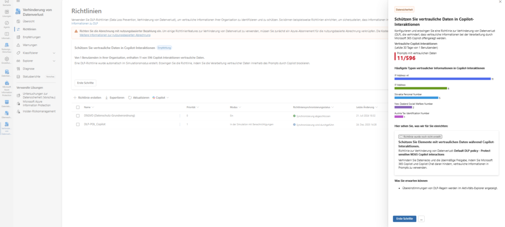 Protect sensitive data in Copilot interactions