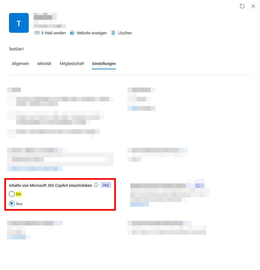 RCD settings in the SharePoint Online admin center