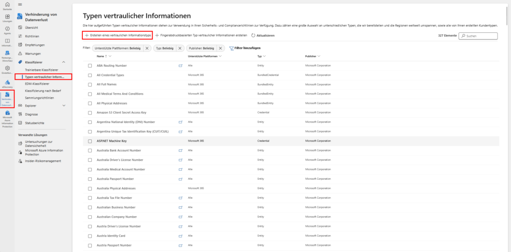 Microsoft Purview DLP | Browser & Web Protection 26 Microsoft Purview DLP SITs