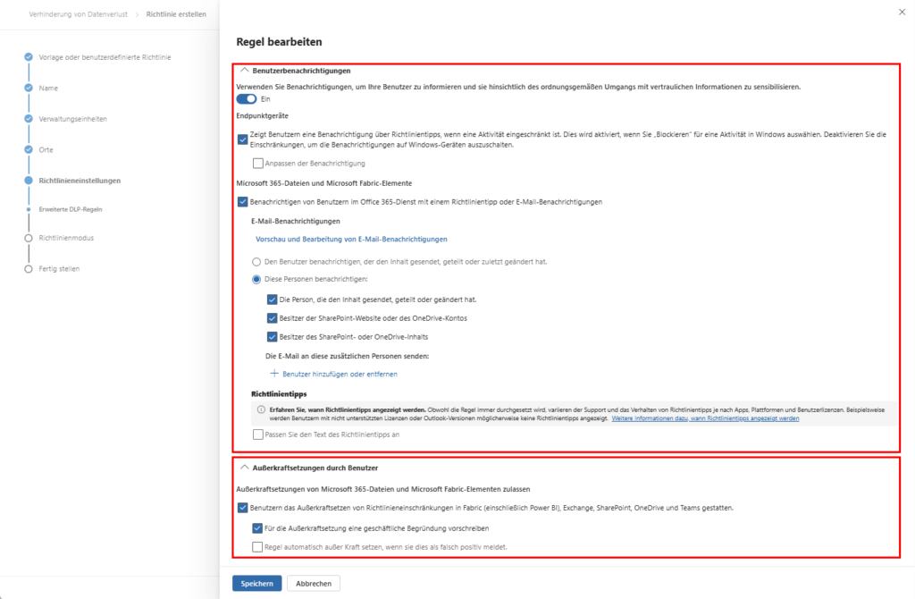 Microsoft Purview DLP | Browser & Web Protection 35 Microsoft Purview DLP - Places - Edit Rule